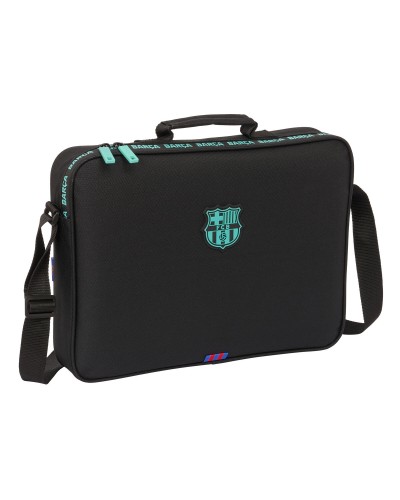 Cartera Escolar F.C. Barcelona Negro 38 x 28 x 6 cm