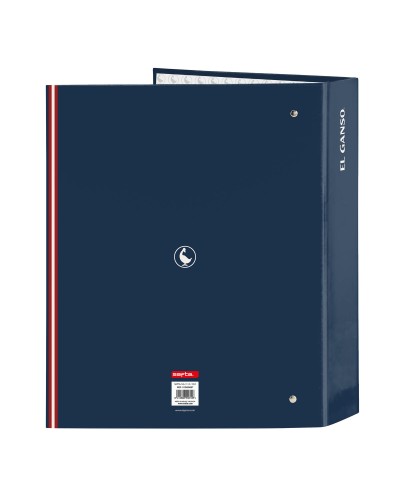 Ringmap El Ganso Classic Marineblauw A4 27 x 33 x 6 cm