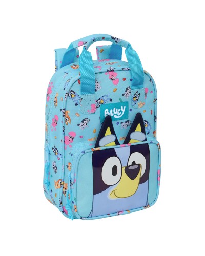 School Bag Bluey Sky blue 20 x 28 x 8 cm