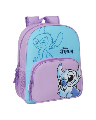 Cartable Lilo & Stitch Sweet Bleu Lila 32 x 38 x 12 cm
