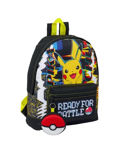 Mochila Escolar Pokémon Multicolor 32 x 40 x 12 cm