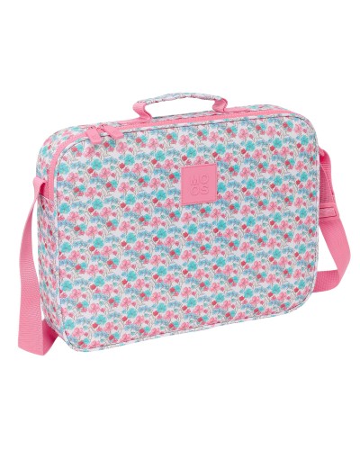 Borsa per la scuola Moos Flores Multicolore 38 x 28 x 6 cm