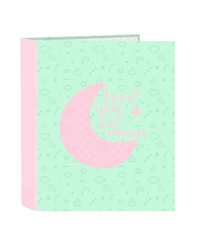 Ringbuch BlackFit8 Moon grün A4 27 x 33 x 6 cm