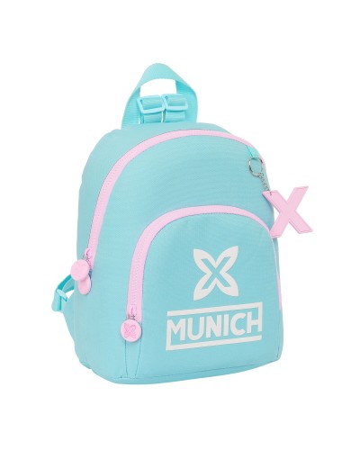 School Bag Munich Heaven Celeste 25 x 30 x 13 cm