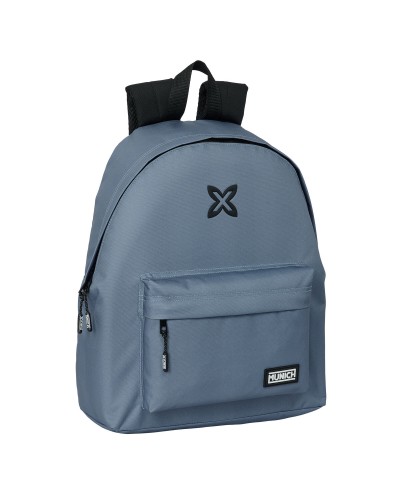 School Bag Munich Gris Grey 33 x 42 x 15 cm