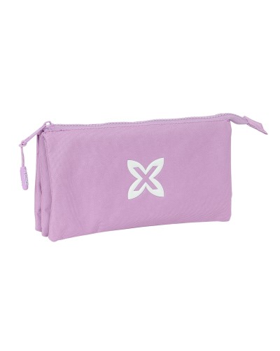 Dreifaches Mehrzweck-Etui Munich Basic Lila 22 x 12 x 3 cm
