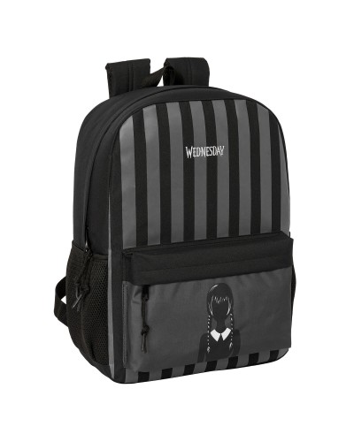 Schulrucksack Wednesday Schwarz 32 x 43 x 14 cm
