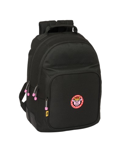 Schulrucksack Kings League Porcinos Schwarz 32 x 42 x 15 cm