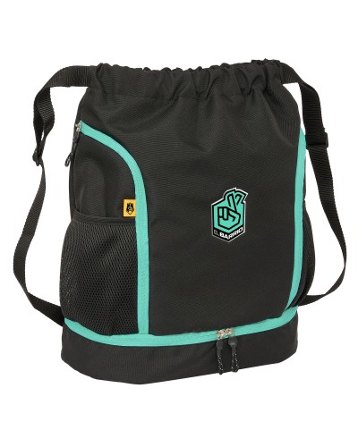 Rucksacktasche mit Bändern Kings League El barrio Schwarz 35 x 40 x 1 cm