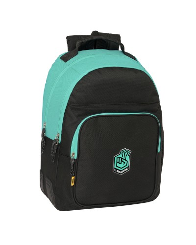Mochila Escolar Kings League El barrio Negro 32 x 42 x 15 cm
