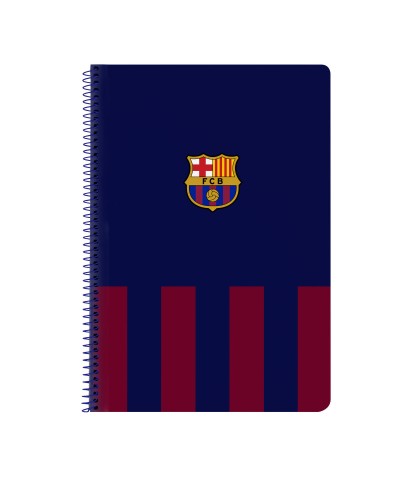Carnet F.C. Barcelona 24/25 Bordeaux Blue marine A4 80 Volets