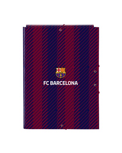 Classeur F.C. Barcelona 24/25 Bordeaux Blue marine A4 26 x 33.5 x 2.5 cm