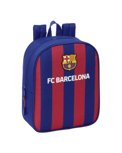 Schulrucksack F.C. Barcelona 24/25 Granatrot Marineblau 22 x 27 x 10 cm