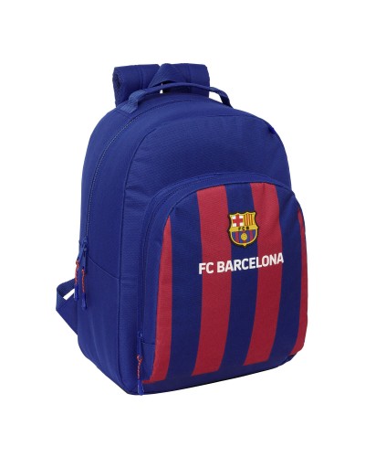 Skolryggsäck F.C. Barcelona 24/25 Rödbrun Marinblå 32 x 42 x 15 cm