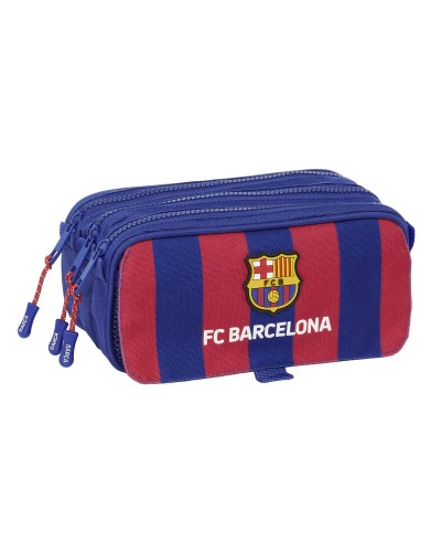 Triple Carry-all F.C. Barcelona 24/25 Maroon Navy Blue 21,5 x 10 x 8 cm