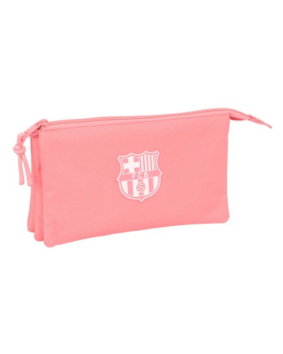 Portaoggetti Triplo F.C. Barcelona Corallo 22 x 12 x 3 cm