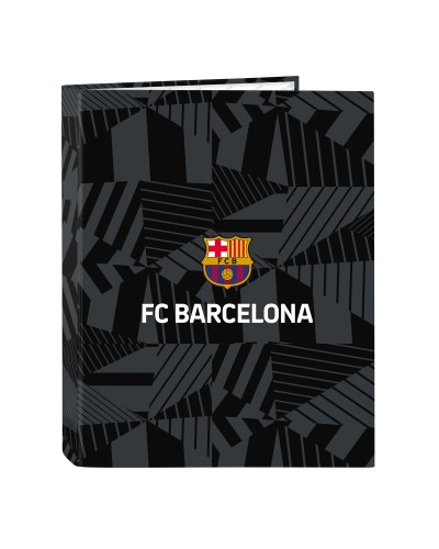 Reliure à anneaux F.C. Barcelona Black Noir A4 26.5 x 33 x 4 cm