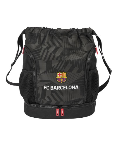 Backpack with Strings F.C. Barcelona Black Black 35 x 40 x 1 cm