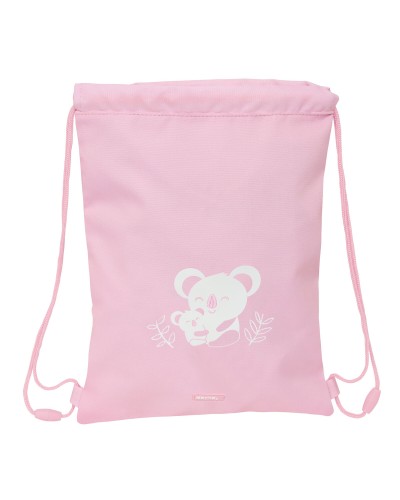 Backpack with Strings Safta Koala Pink 26 x 34 x 1 cm