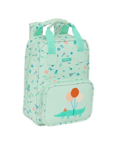 Zaino per Bambini Safta Fiesta Verde 20 x 28 x 8 cm
