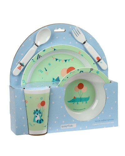 Children's dish set Safta Fiesta Polyester 26 x 26 x 9 cm