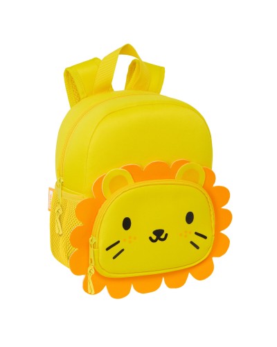 Kinderrucksack Safta Leon Gelb 20 x 25 x 9 cm