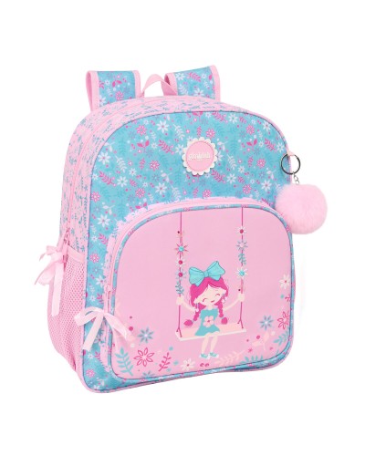 Mochila Escolar Glow Lab Swing Multicolor 32 x 38 x 12 cm