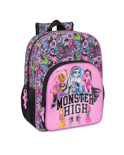 Schoolrugzak Monster High Drama Multicolour 33 x 42 x 14 cm
