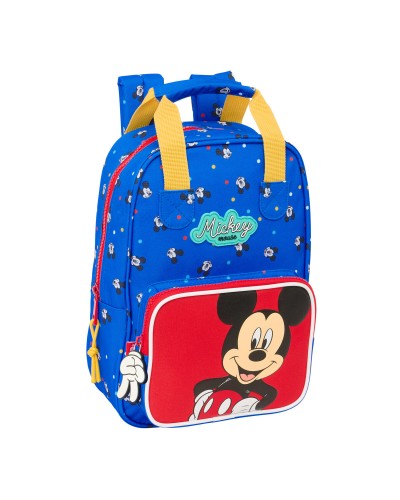 Mochila Escolar Mickey Mouse Clubhouse Good day Azul 20 x 28 x 8 cm