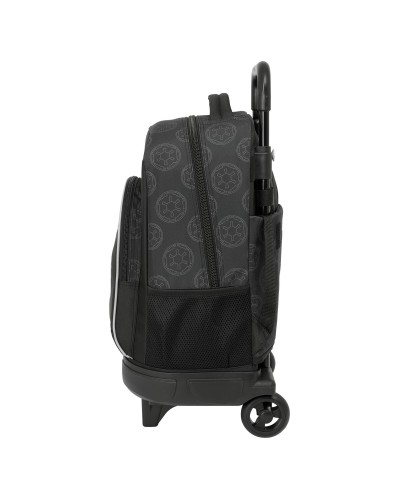 Mochila Escolar con Ruedas Star Wars Rebellion Negro 33 x 45 x 22 cm