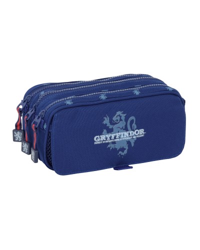 Tredubbel Carry-all Harry Potter Captain Marinblå 21,5 x 10 x 8 cm