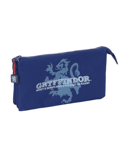 Tredubbel Carry-all Harry Potter Captain Marinblå 22 x 12 x 3 cm