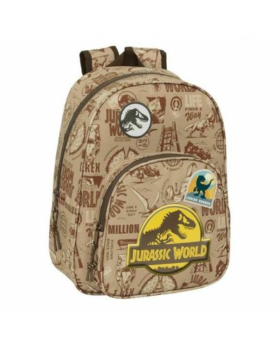 Cartable Jurassic World Beige 27 x 33 x 10 cm