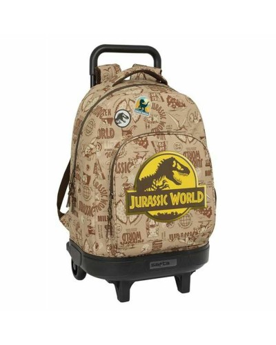 Mochila Escolar con Ruedas Jurassic World 33 x 45 x 22 cm
