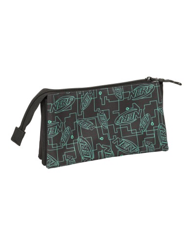 Portatodo Nerf Game Negro 22 x 12 x 3 cm