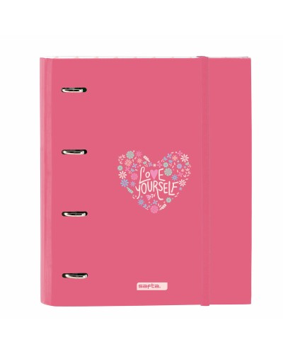 Carpeta de anillas Safta Feeling Multicolor 27 x 32 x 3.5 cm