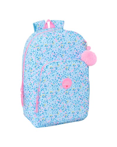 Cartable Vicky Martín Berrocal Paraíso Bleu Rose 30 x 46 x 14 cm