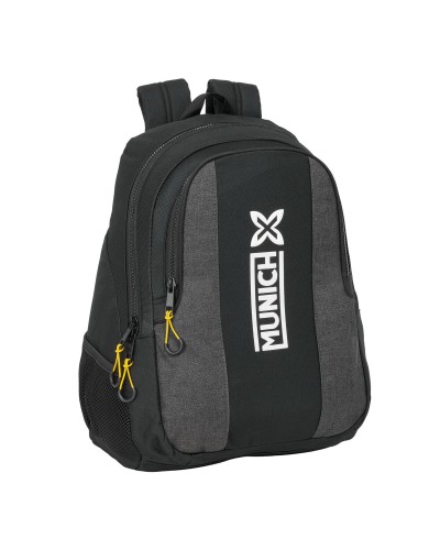 Schulrucksack Munich Topo Schwarz 32 x 44 x 16 cm