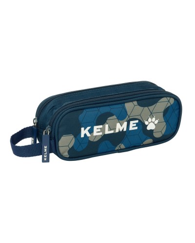 Trousse Fourre-Tout Double Kelme Epic Blue marine 21 x 8 x 6 cm