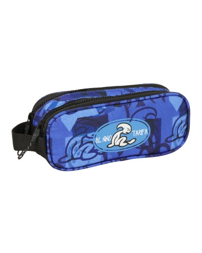 Portatodo Doble El Niño Roller Azul Negro 21 x 8 x 6 cm