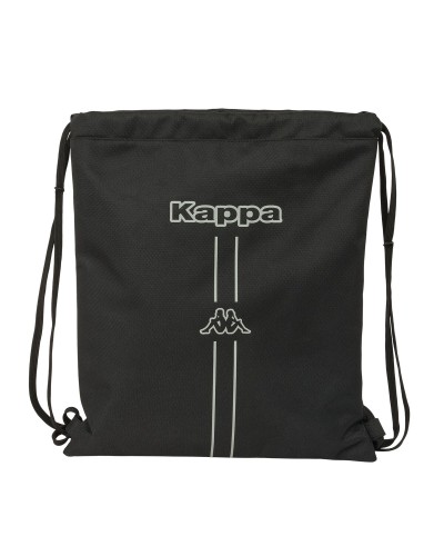 Skopåse med remmar Kappa Dark Svart 35 x 40 x 1 cm