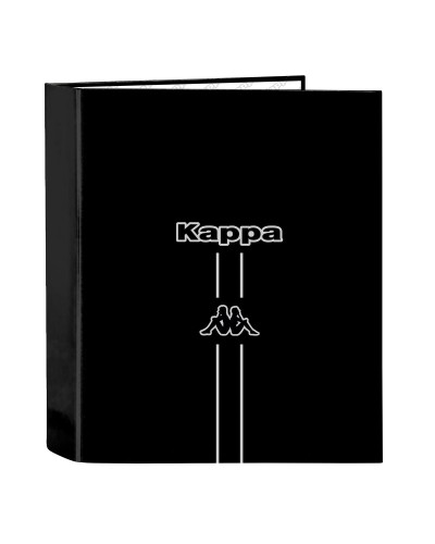 Reliure à anneaux Kappa Dark Noir A4 27 x 33 x 6 cm
