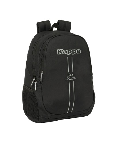 Mochila Escolar Kappa Dark Negro 32 x 44 x 16 cm
