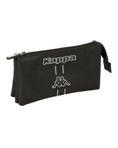 Portatodo Triple Kappa Dark Negro 22 x 12 x 3 cm