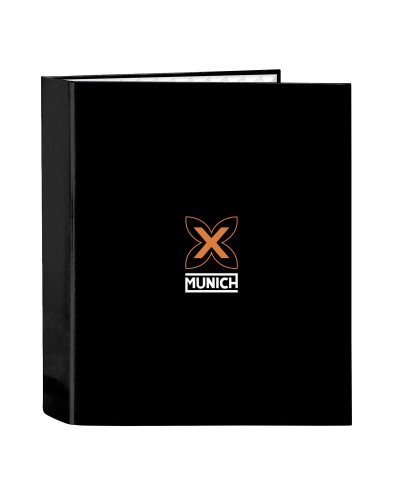 Ringpärm Munich Lagoon Svart A4 27 x 33 x 6 cm