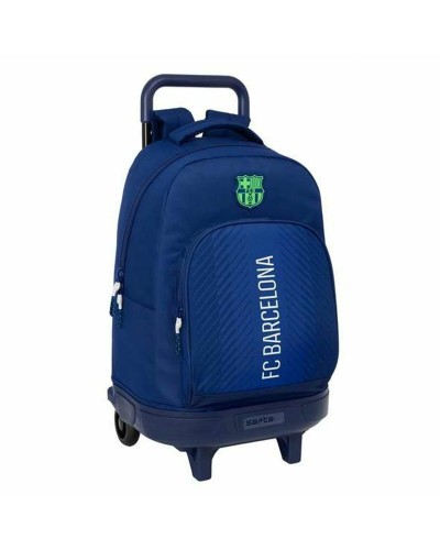 School Bag F.C. Barcelona Navy Blue 33 x 45 x 22 cm