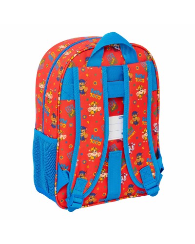 Cartable The Paw Patrol Cool Bleu Rouge 26 x 34 x 11 cm