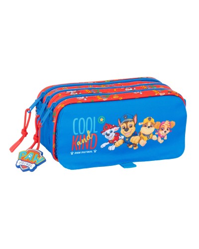 Portaoggetti Triplo The Paw Patrol Cool Azzurro Rosso 21,5 x 10 x 8 cm