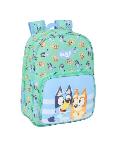 Schoolrugzak Bluey Sisters Groen 26 x 34 x 11 cm