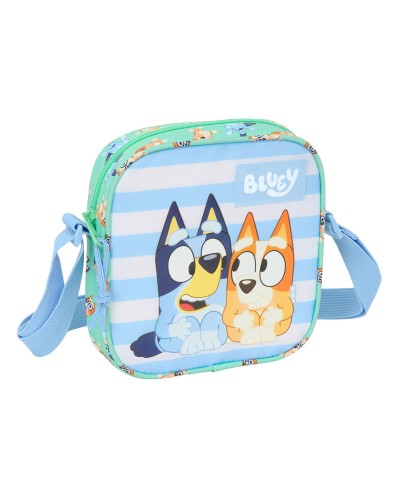 Borsa a Tracolla Bluey Sisters Verde 16 x 18 x 4 cm